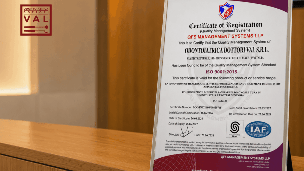 Certificazione ISO 9001: cosa significa per i pazienti?